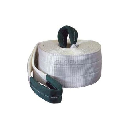 Integrated Supply Network K-Tool 73814 60,000 Lb. Capacity Tow Strap 30' x 6" with Looped Ends KTI-73814